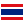 Nationale vlag van The Kingdom of Thailand